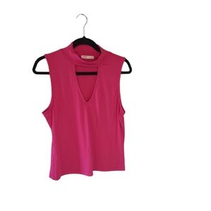 Intempo pink top. Size XL. Triangle cut in the front.  Sleeveless